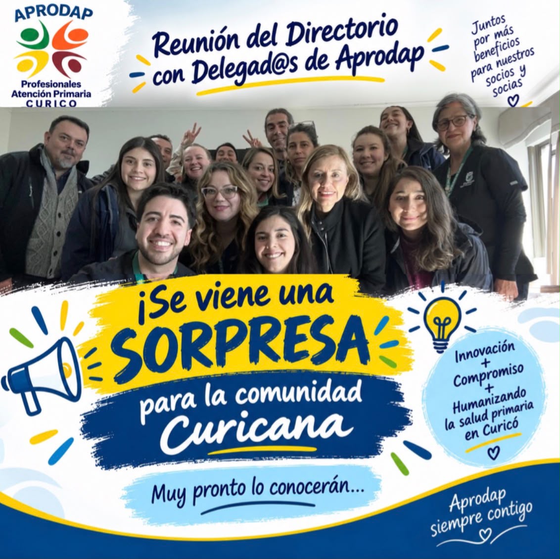 EN APRODAP SEGUIMOS TRABAJANDO Y SE VIENEN NOVEDADES